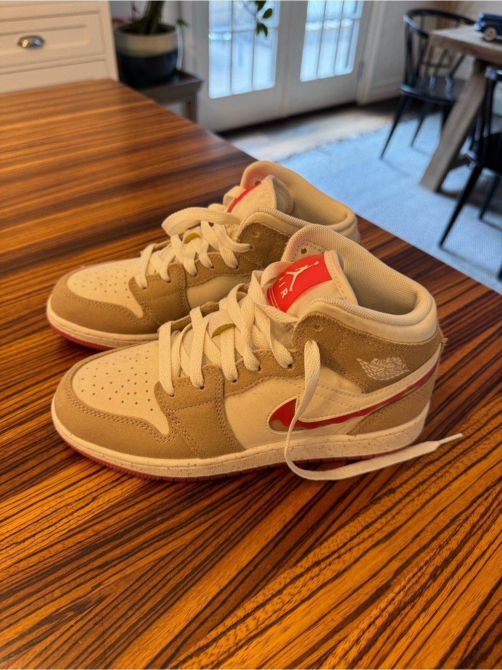 Nike Kids' Air Force One 4Y Peanut Butter and Jelly High top